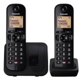 Panasonic KX-TGC252NLB Dect Duo Téléphone - Noir