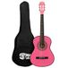 Mad About MA-CG09 1/2 klassieke gitaar - roze