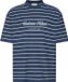 Calvin Klein Jeans T-shirt Manches Courtes Coton Bleu S