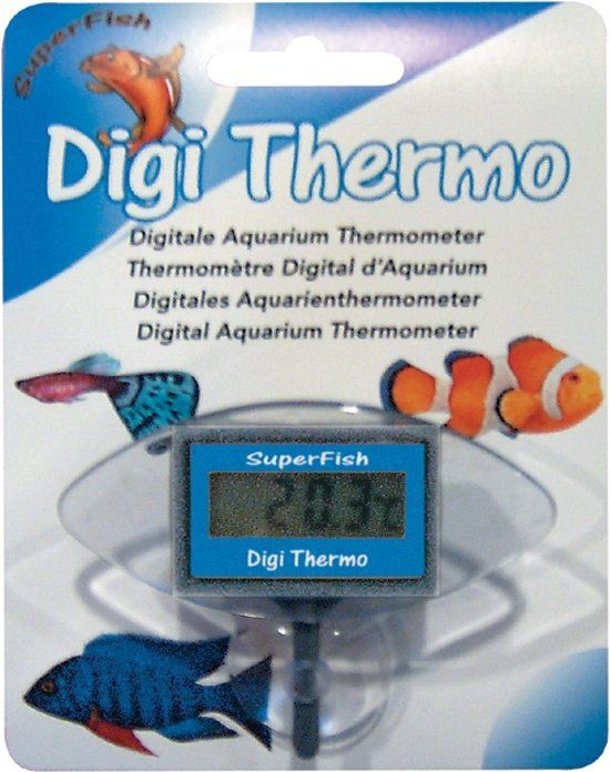 SuperFish Digi Thermo - Aquarium - Thermometer - Digitaal