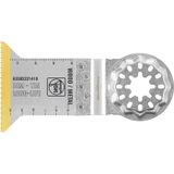 FEIN E-Cut Long-Life zaagblad Bimetaal met lange levensduur, zaagblad voor diepe sneden, Ve. 10 st., Breedte 50 mm, Lengte 50 mm, Starlock Houder, Bimetaal zaagblad met titanium coating