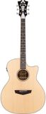 D'Angelico Premier Gramercy LS Satin Natural guitare électro-acoustique western