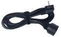 ALGAM LIGHTING Standaard netwerkkabelverlenging, CE-aansluiting 3 x 1,5 mm², 3 m, flexibel pvc