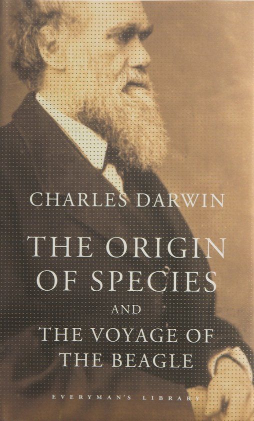 The Everyman's Library Origin Of Species Voyage Of The Beagle Hardcover