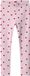 NAME IT NMFBHEART XSL LEGGING Meisjes Leggings Cradle Pink Gestreept 95% Biologisch katoen, 5% Elastaan Maat 86