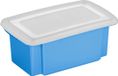 Sunware Opslagbox Nesta - Kunststof - 7L - Blauw - 38 x 21 x 14 cm