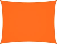 Zonnescherm rechthoekig 3,5x5 m oxford stof oranje