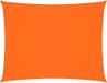 Zonnescherm rechthoekig 3,5x5 m oxford stof oranje