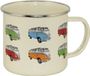 BRISA VW Collection - Volkswagen T1 Bulli Bus Emaille Mok (500 ml)