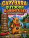 Capybara Outdoor Adventures: 50 Fun Coloring Pages