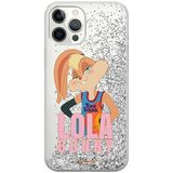 ERT GROUP mobiel telefoonhoesje voor Apple Iphone 12 PRO MAX origineel en officieel erkend Looney Tunes patroon Space Jam 021 optimaal, met glitter overloopeffect