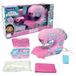 Lexibook Gabby's Dollhouse SW100GDHLXB Machine à coudre avec accessoires, lumière et pédale, jeu de rôle, design à la mode, rose