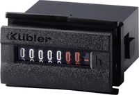 Kübler Group 3.245.201.071 H37 Kübler H37.5 bedrijfsurenteller/tijdteller met DIN-afmetingen, 48x24, 20-30 V AC/50 Hz