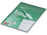 Staples Recycled Telefoon Notitieblok A5