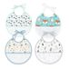 Ti-Tin 2159P4 slabbetjes, verschillende kleuren, 0-3 maanden, uniseks baby
