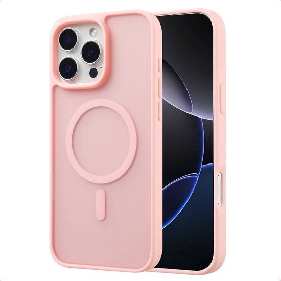 imoshion Color Guard Backcover met MagSafe voor de Apple iPhone 16 Pro Max - Lichtroze