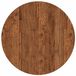 vidaXL Tafelblad - Ø 70 x 4 cm - Rond - Massief Eikenhout - Lichtbruin