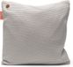 Bodi-Tek Cozy coussin chauffant - Durable & Sans fil - Infrarouge - 45x45 cm - Gris - Tissu tricoté - grande batterie