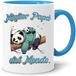 Jungle Mug Vaderdag | Beste Papa der Welt mok met panda | Origineel cadeau-idee voor heren | ontbijtmok voor koffieliefhebbers | cadeau-idee voor schattige en schattige papa