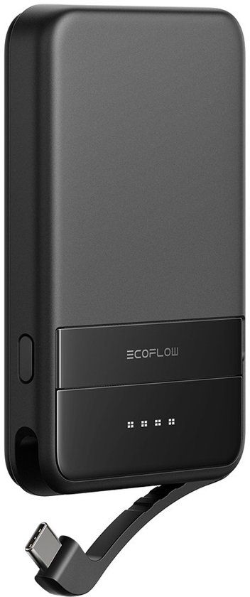 EcoFlow RAPID Lithium-Ion (Li-Ion) 5000 mAh Draadloos opladen Zwart