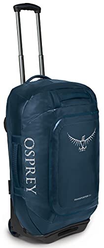 Osprey Rolling Transporter 60 Duffel Bag voor volwassenen, uniseks, Venturi Blue, O/S