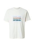 JACK & JONES Shirt 'JORNORREBRO' sand / azuur / lichtbruin / wit
