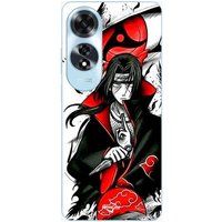 Maniacase Etui Oppo A60 Demon Slayer Kimetsu no Yaiba Itachi Uchiha