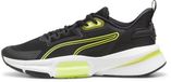 PUMA PWRFrame TR 3 Dames Sportschoenen - Zwart/Lime Pow/Wit - Maat 40.5
