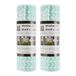 DII Koelkast & Shelf Liner Collectie Niet-klevend, op maat gesneden, machinewasbaar, 12x20, Bright Aqua Visgraat, 2-delig
