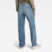 G-Star Viktoria High Straight Wmn Jeans Faded Ripped Denali Blue Coton