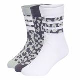 Adidas YG Leo 3PP Enkelsokken Kinderen Veelkleurig Katoen 25/26