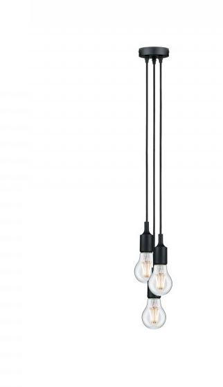 Paulmann 503.82 Hanglamp - Zwart - E27 - 20 Watt