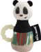 Maracas Les Deglingos Rammelaar Panda Wit/zwart 18 Cm