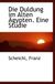 Die Duldung im Alten Ägypten. Eine Studie