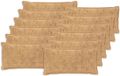 vidaXL Kussensloop Taupe 40 x 80 cm