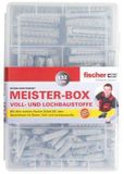 Fischer Pluggenset DHZ box met UXR 6-8 pluggen+schroeven+haken 518526