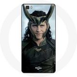 Maniacase Etui voor Huawei P8 Loki Thor Ragnarok met Helm Seizoen 1