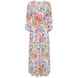 JDY JDYSEZEN LIFE 3/4 MAXI DRESS WVN DIA Dames Maxi jurken XS Viscose Cloud Dancer