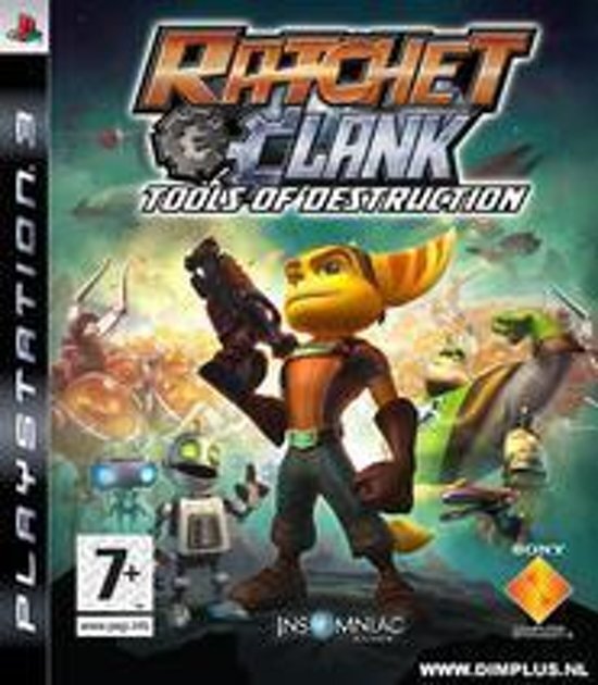 Insomniac Ratchet & Clank Tools of Destruction PlayStation 3