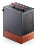 Jonsbo T7 Midi Tower Zwart, Hout