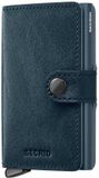 Secrid Miniwallet Basco Leren Portemonnee Blauw