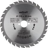Wolfcraft Cirkelzaagblad 210x30mm - 30 Tanden