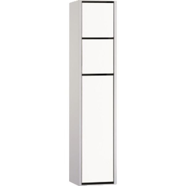 Emco Asis Combiset bad/toilet accessoires Aluminium/glas Chroom/wit 975027850