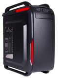 Black Lion IT1523 Midi Tower Zwart, Rood