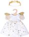Heless Babypoppenkleding Engelenjurk 20-25 Cm Wit/goud 2-delig