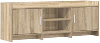 vidaXL TV-kast 130 x 33 x 47 cm Sonoma Eiken Bewerkt hout