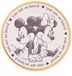Disney Classic Collectible Mickey en Minnie Mouse Sous-verre