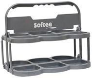Softee Opvouwbare Flessenhouder Deluxe Voor 6 Flessen Azul