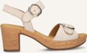 Gabor 764 Sandalen Dames Beige Maat 37