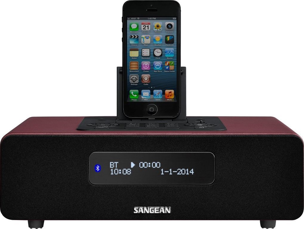 Sangean DDR-38 - DAB+/FM Radio - Bluetooth - Rood